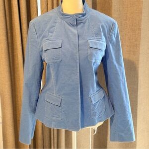 Style & Co. Women's Utility Jacket in Light Blue